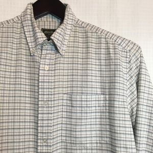 Eddie Bauer Classic Flannel Plaid Work Shirt
